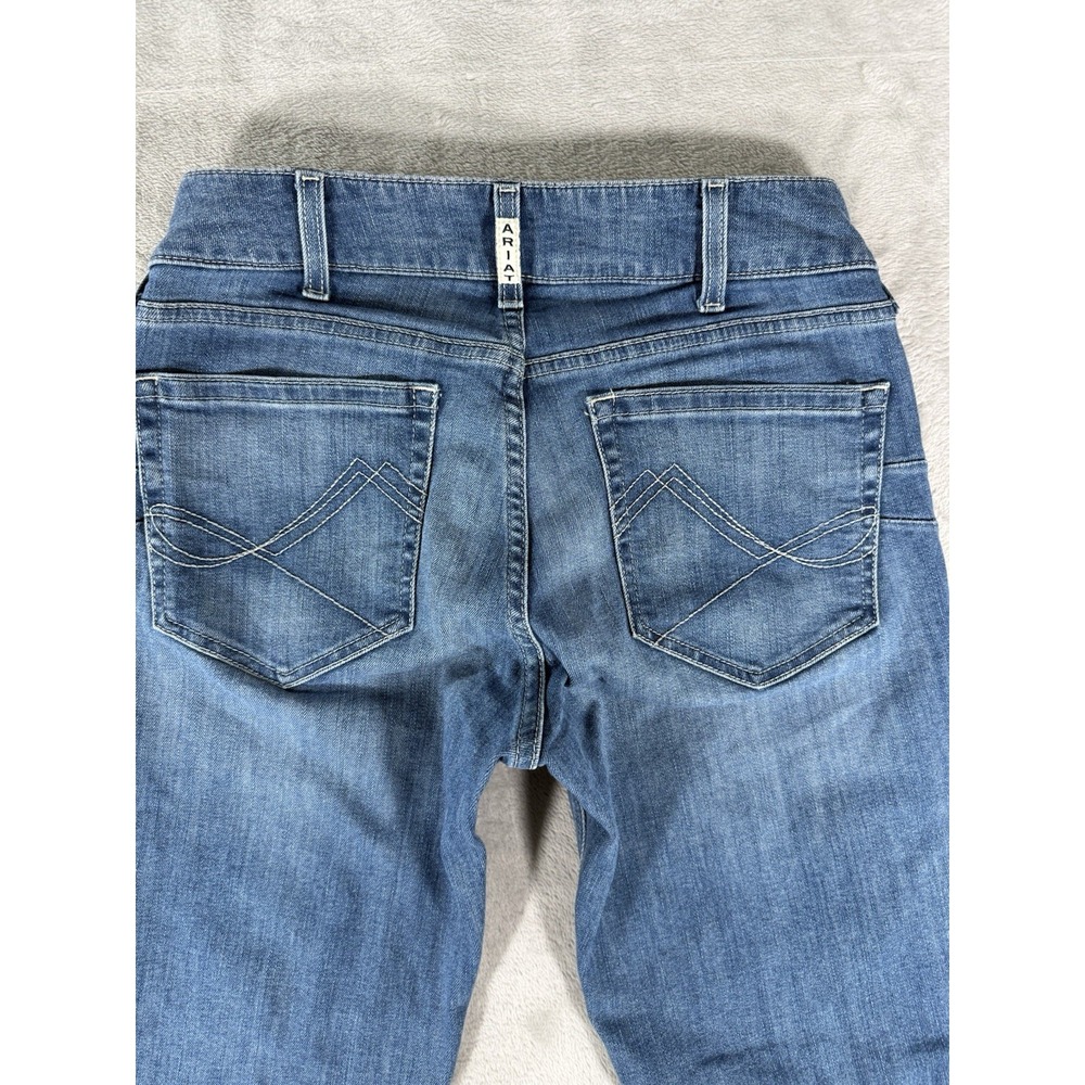 Ariat Real Denim Jeans Womens 30 Short Patricia Mid Rise Boot Cut - Picture 11 of 11